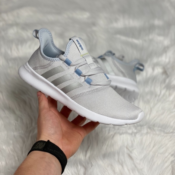 adidas Shoes - Adidas Cloudfoam Pure 2.0 Low Womens Running Shoes Gray Blue H00946 NEW Multi Sz